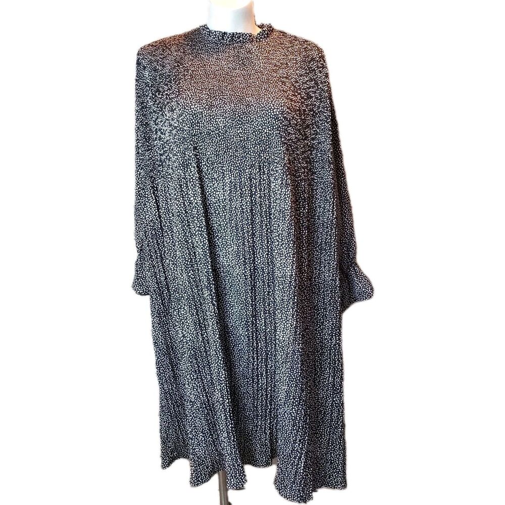 Indie & Co Black And White Dress Size XXL